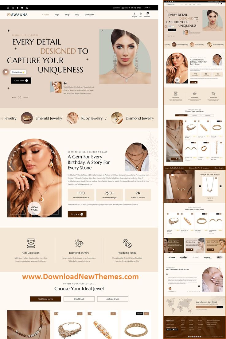 Tampilan website mobile ecommerce responsif di layar smartphone